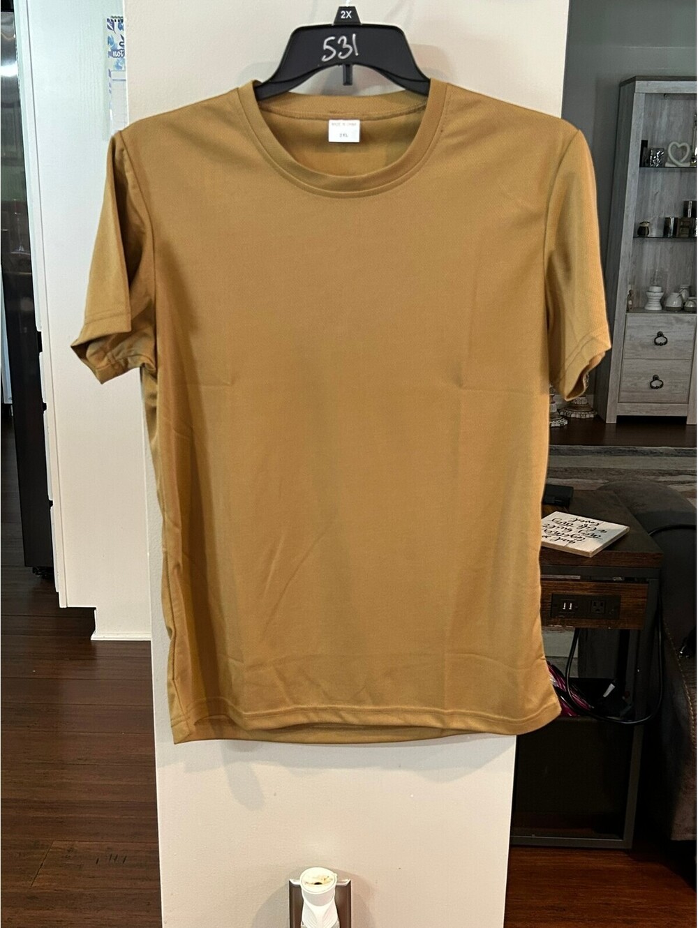 Brown Crewneck T-Shirt